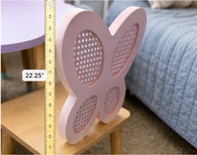 Butterfly Kids Table & 4 Chairs Set Wooden Toddler Activity Table