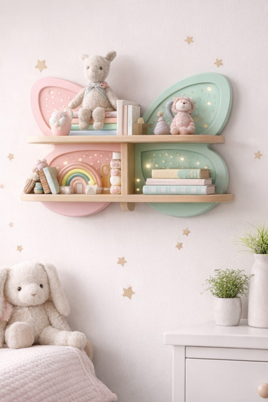 Butterfly Wall Shelf