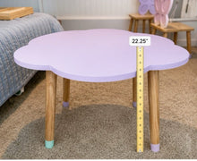 Butterfly Kids Table & 4 Chairs Set Wooden Toddler Activity Table