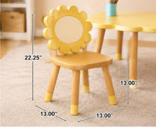 Sunflower Kids Table & 4 Chairs Set