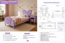 Butterfly Kids Bed