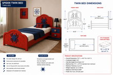 Spider Kids Bed